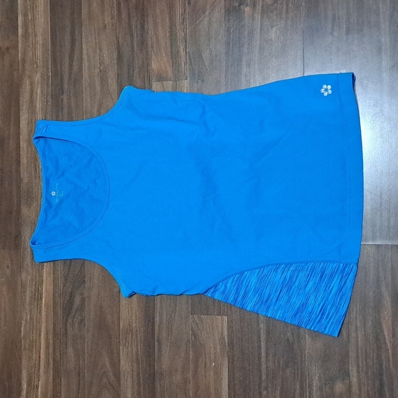 Tuff Athletics | blue woman's athletic tank top - Picture 9 of 9